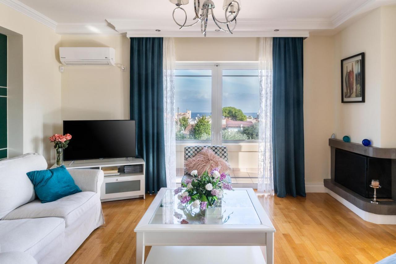 Coastline maisonette near Athens Airport and Rafina Port Artemida  Exterior foto