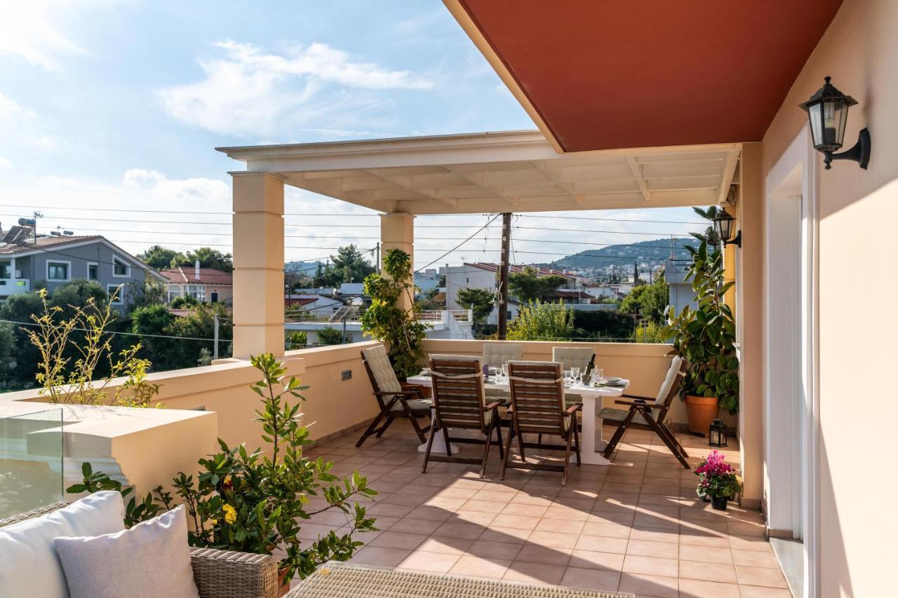 Coastline maisonette near Athens Airport and Rafina Port Artemida  Exterior foto