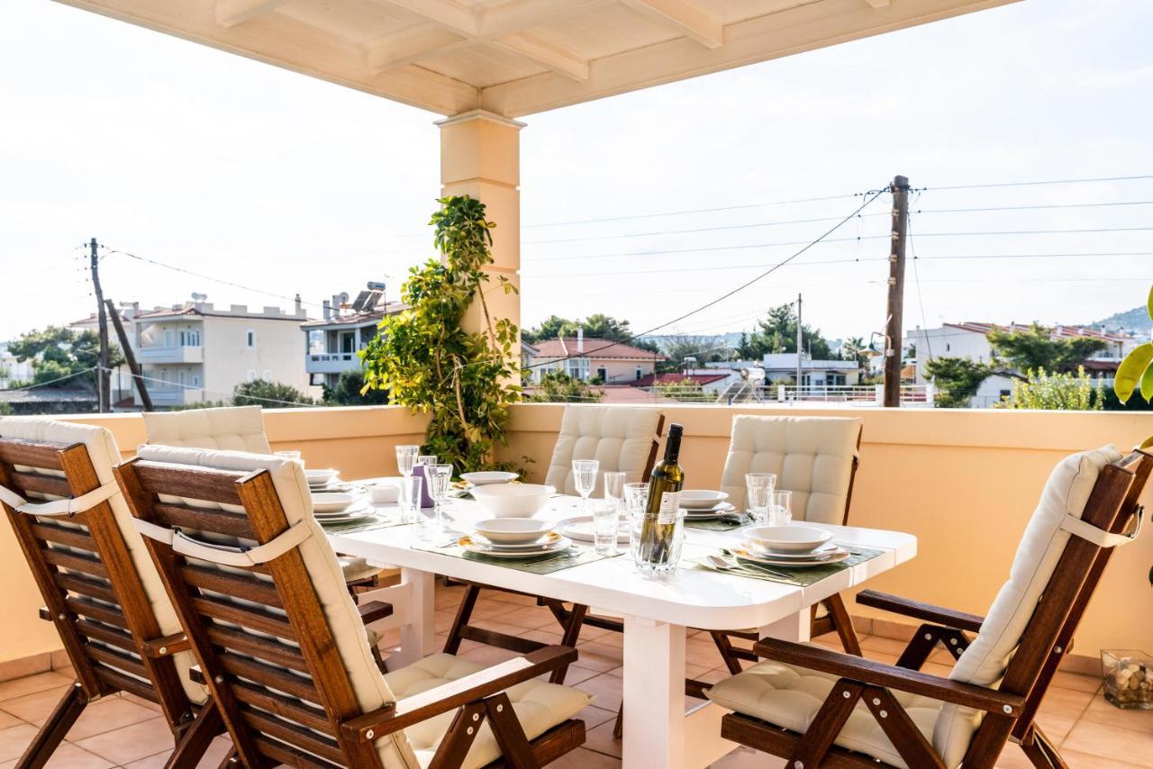 Coastline maisonette near Athens Airport and Rafina Port Artemida  Exterior foto